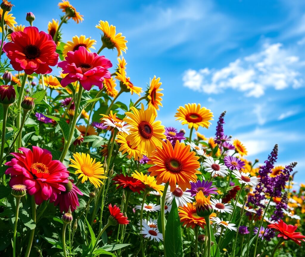 A Symphony of Blossoms in Full Bloom – free AI stock image