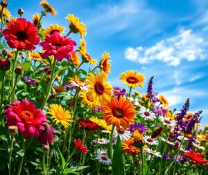 A Symphony of Blossoms in Full Bloom – free AI stock image