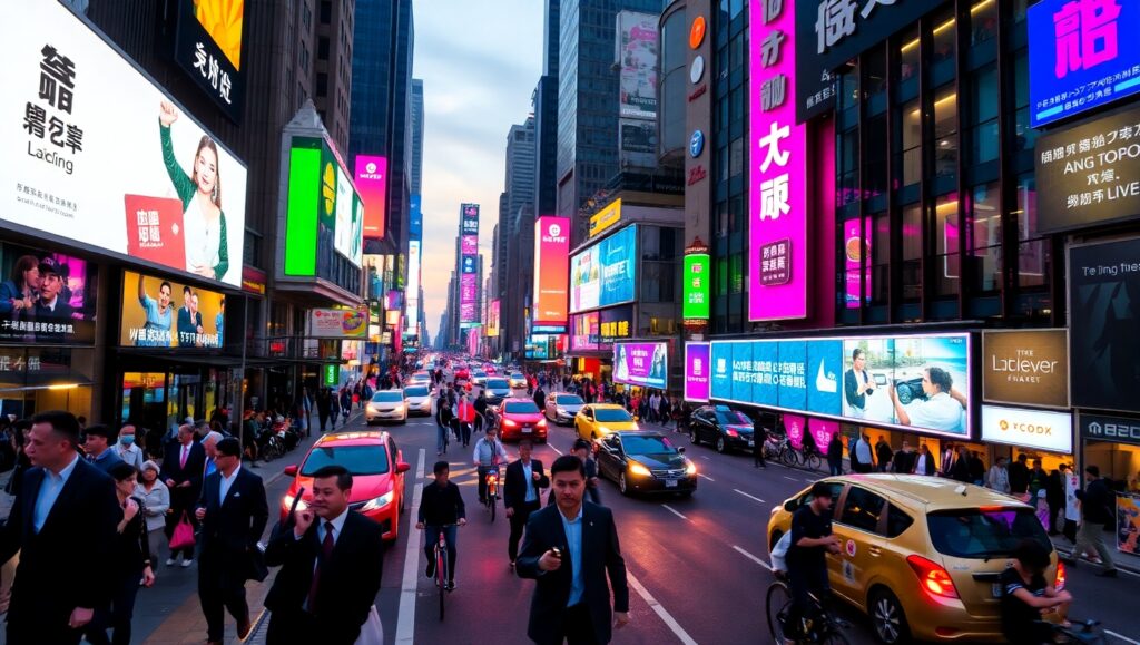 Twilight Cityscape from Above – free AI stock image