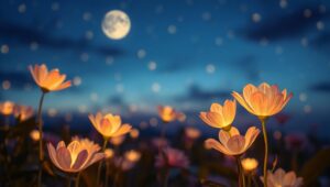 Twilight Dreams in Bokeh – free AI stock image