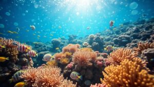 Underwater Bokeh Wonderland – free AI stock image