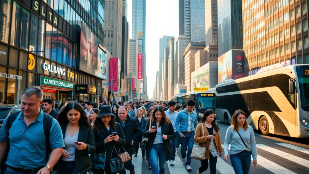 Urban Life in Motion 6Ep – free AI stock image