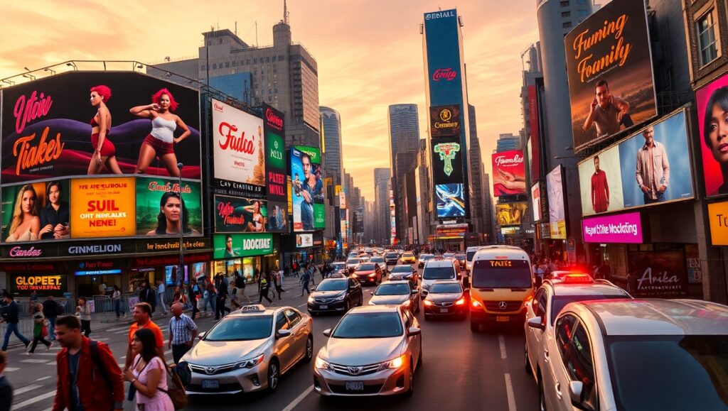 Urban Life Seen from Above – free AI stock image