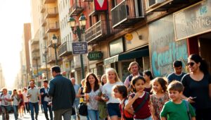 Urban Life Unveiled in Street Photography – free AI stock image