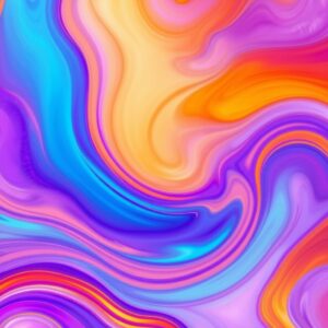 Vibrant Abstract Background with Flowing Colors – free AI stock image