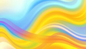 Vibrant Abstract Background with Gentle Waves – free AI stock image