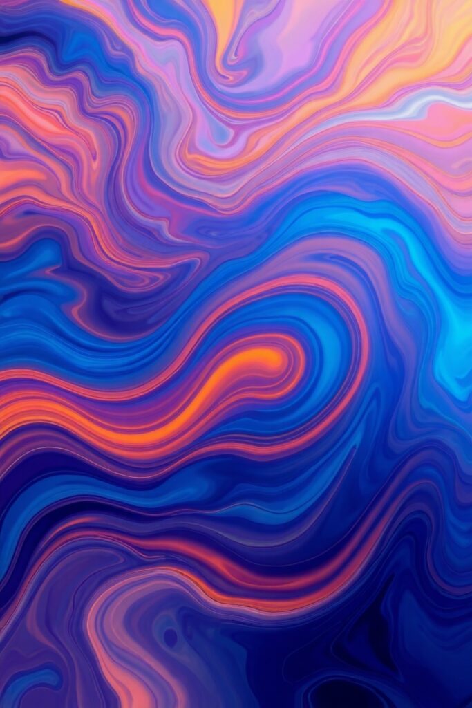 Vibrant Abstract Background with Textures – free AI stock image