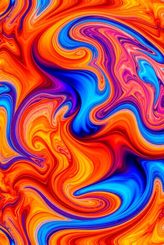 Vibrant Abstract Background with Textures – free AI stock image