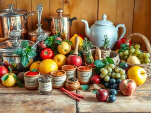 A Vibrant Array of Kitchen Objects – free AI stock image