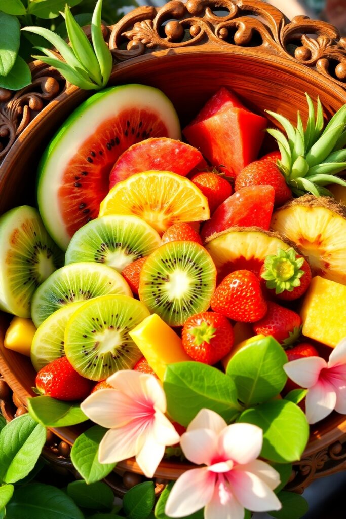 A Vibrant Assortment of Fresh Fruits – free AI stock image