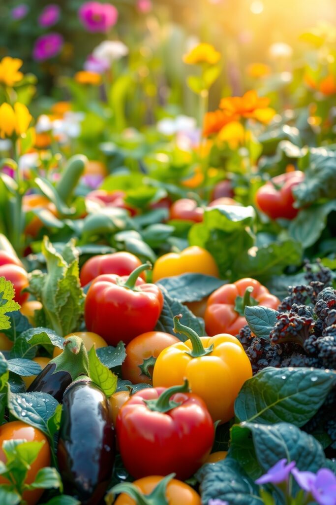 Vibrant Botanicals Promoting Healthy Living – free AI stock image