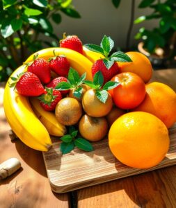 A Vibrant Display of Fresh Fruits – free AI stock image