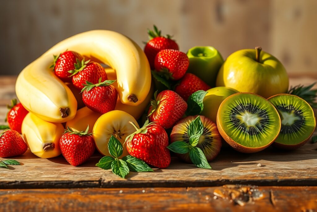 Vibrant Fresh Fruits for Healthy Living – free AI stock image