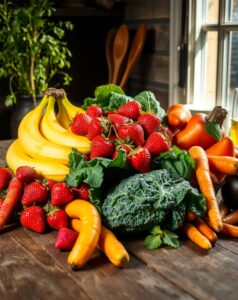 Vibrant Fresh Fruits for Healthy Living – free AI stock image