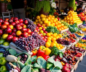 Vibrant Fresh Produce for Healthy Living – free AI stock image