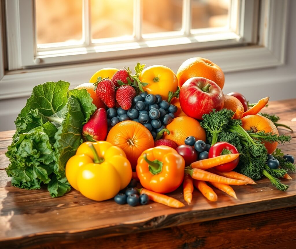 Vibrant Fresh Produce for Healthy Living – free AI stock image