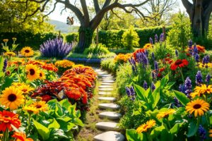 A Vibrant Garden of Health and Wellness – free AI stock image