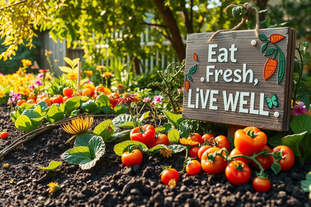 A Vibrant Garden of Healthy Vegetables – free AI stock image