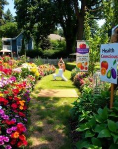 A Vibrant Garden of Health and Vitality – free AI stock image