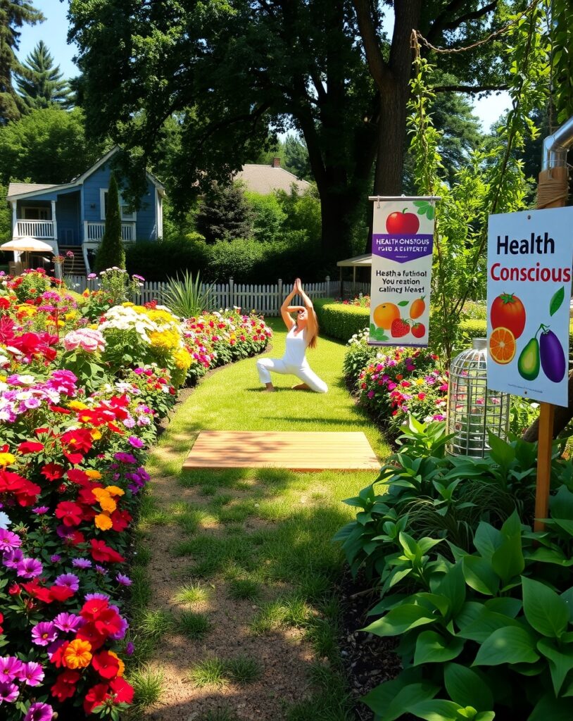 A Vibrant Garden of Health and Vitality – free AI stock image