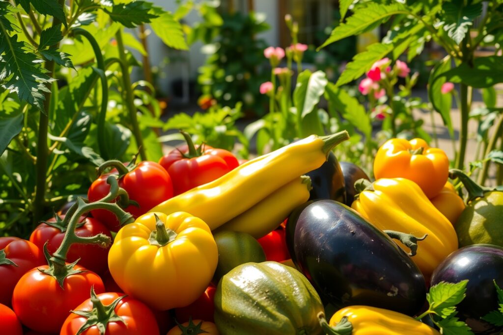 Vibrant Harvest of Fresh Vegetables – free AI stock image