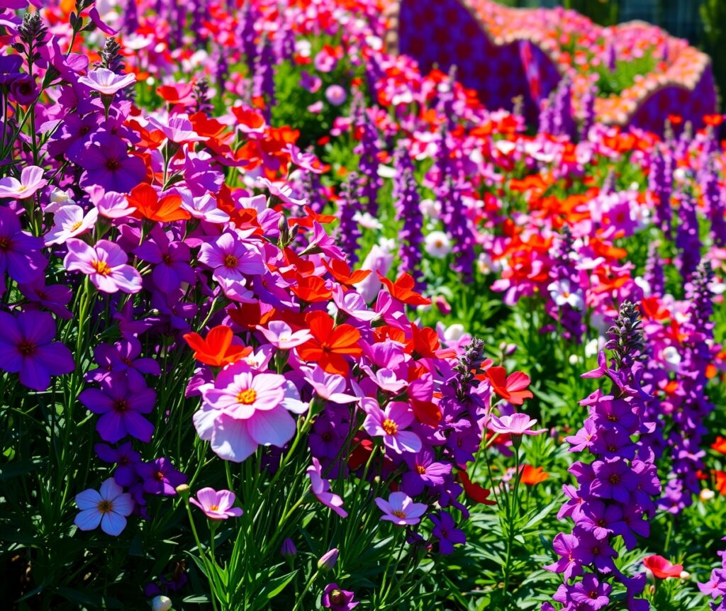 Vibrant Kaleidoscope of Colors in Nature – free AI stock image