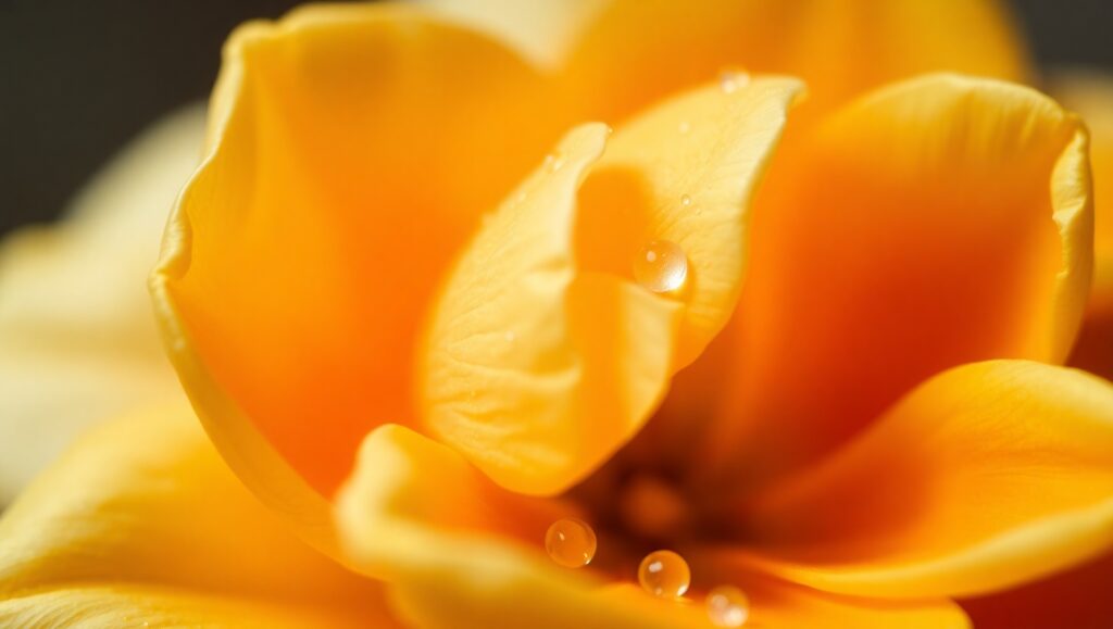 Vibrant Orange Blossom Close-Up – free AI stock image