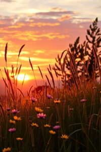 Vibrant Palette of Nature’s Colors – free AI stock image