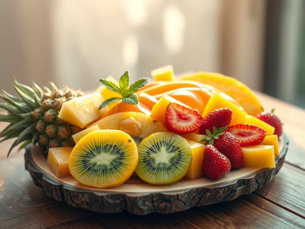 A Vibrant Spread of Fresh Fruits – free AI stock image
