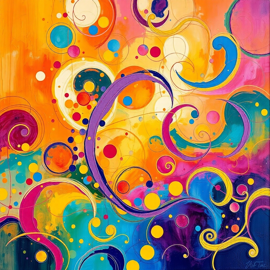 Vibrant Tapestry of Colorful Patterns – free AI stock image