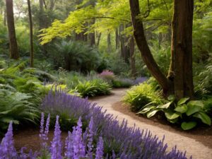 Vibrant Wellness Journey through Nature – free AI stock image