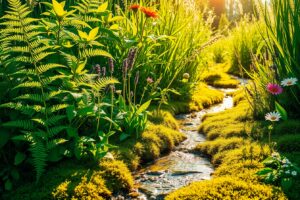 Vitality in Nature’s Embrace – free AI stock image