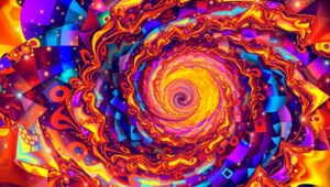 Vortex of Emotion and Color – free AI stock image
