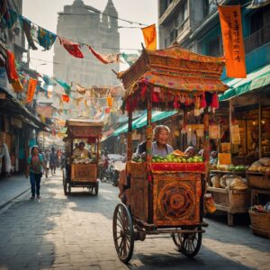 Wanderlust: A Journey Through Bustling Cities – free AI stock image