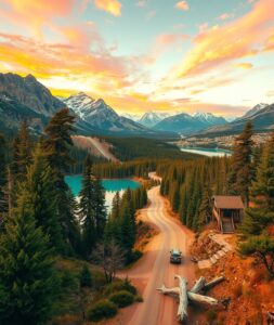 Wanderlust: Journey Through Breathtaking Landscapes – free AI stock image
