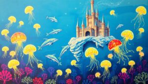 Whimsical Underwater Adventure – free AI stock image