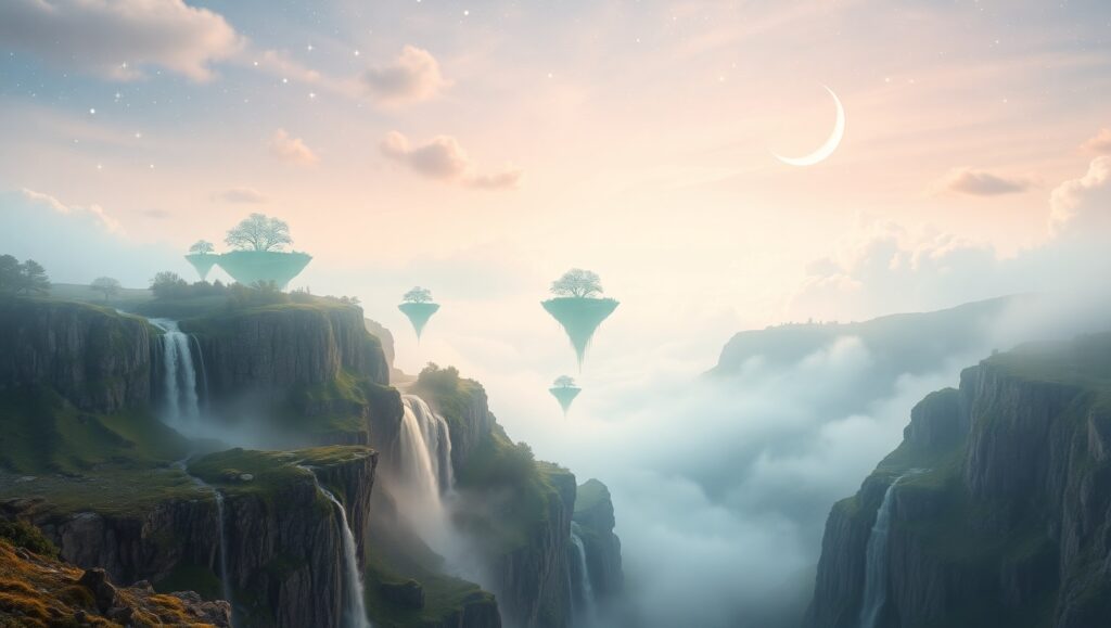 Whispers of a Dreamy Landscape – free AI stock image