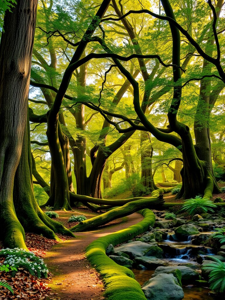 Whispers of the Ancient Forest – free AI stock image