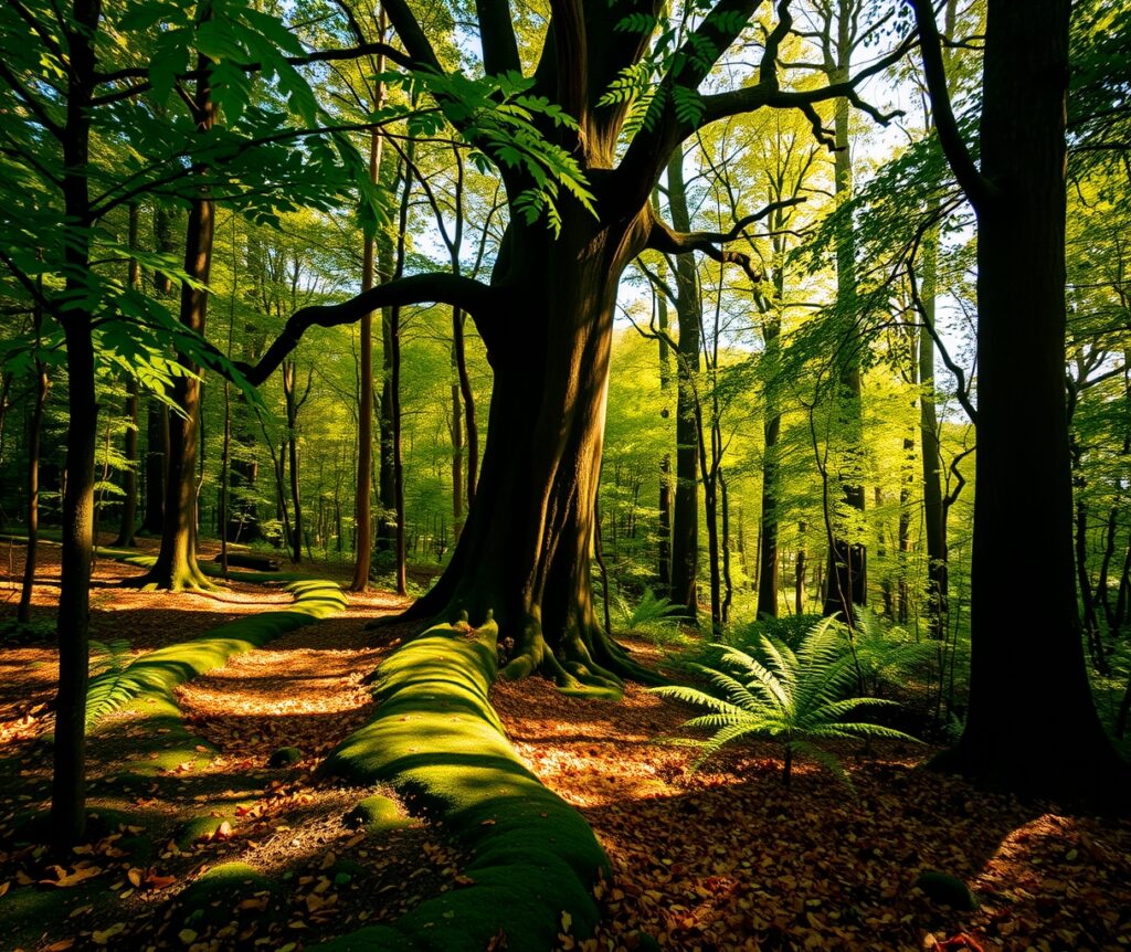 Whispers of the Ancient Forest – free AI stock image