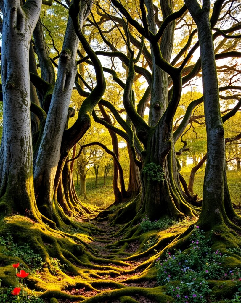 Whispers of the Ancient Forest – free AI stock image