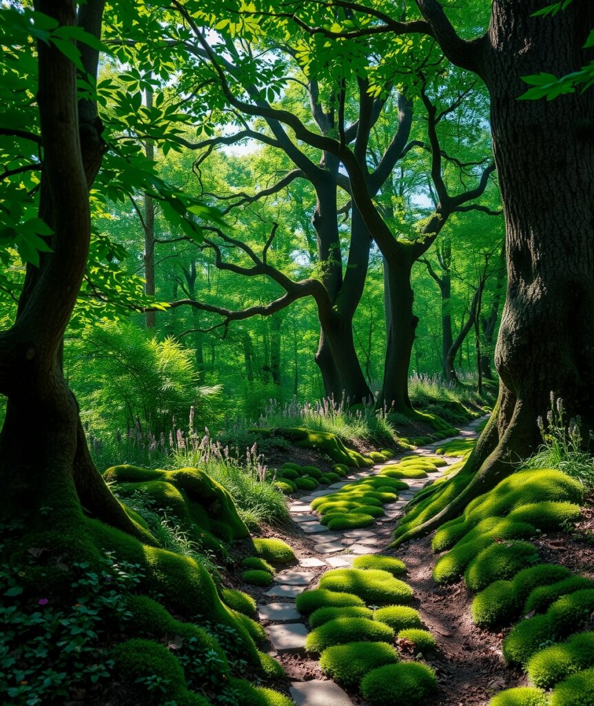 Whispers of the Enchanted Forest – free AI stock image