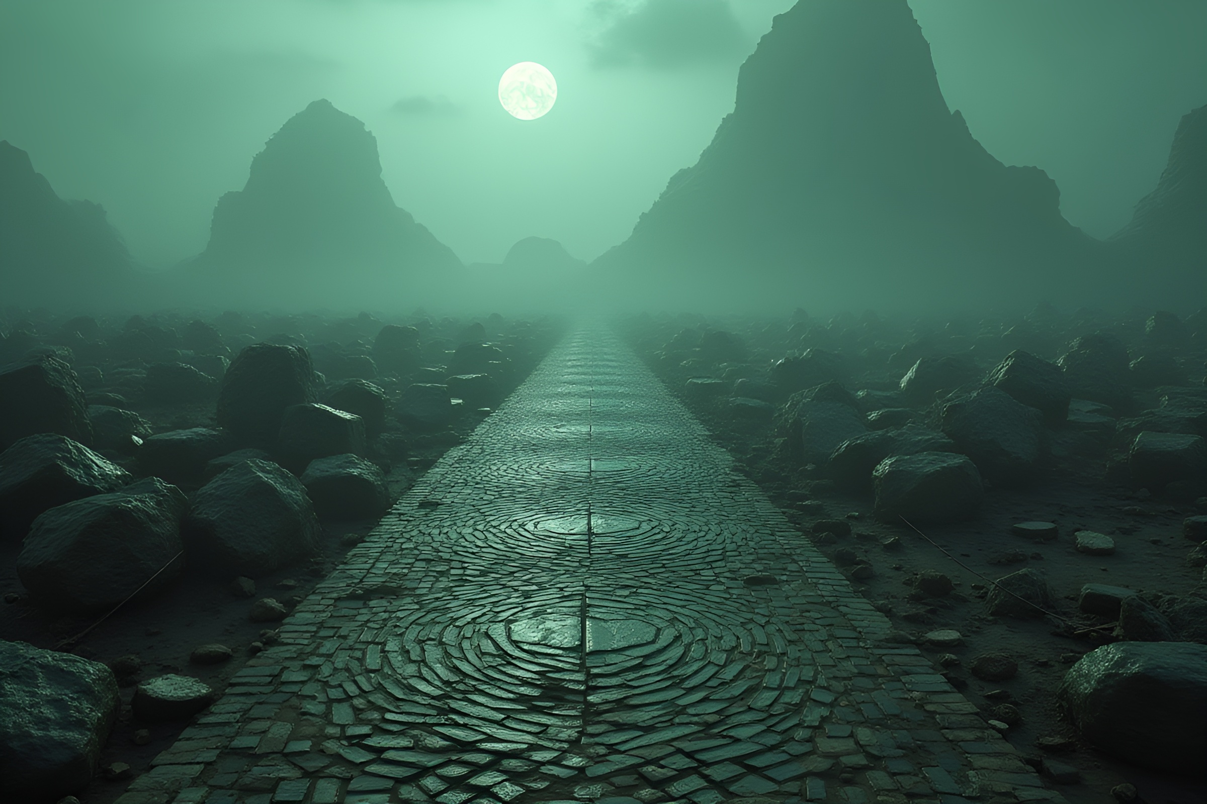 Spectral Battlefield: Chaos and Artistry – free AI stock image