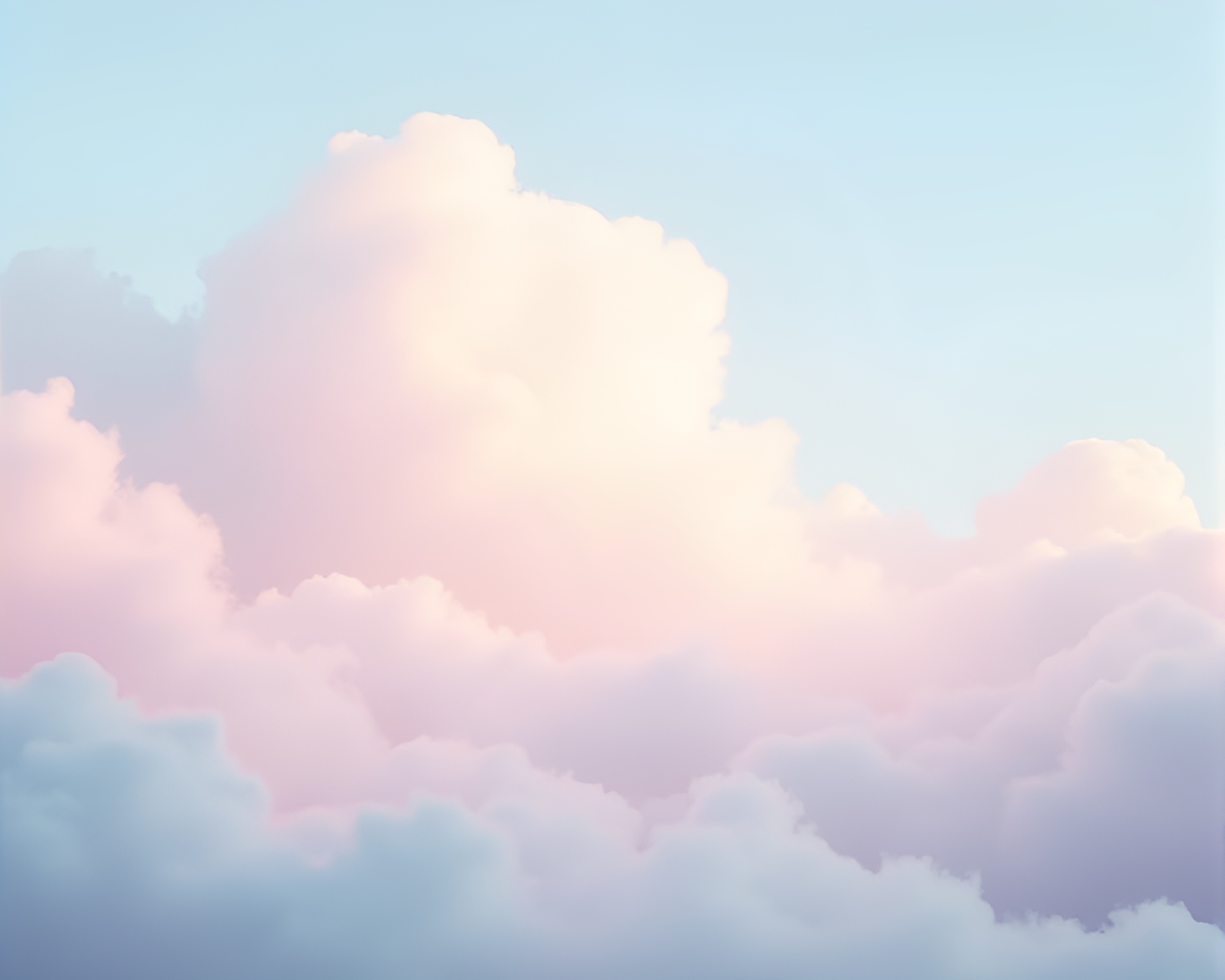 Enchanting Cloudscape Collage Evoking Serenity and Mystery – free AI stock image