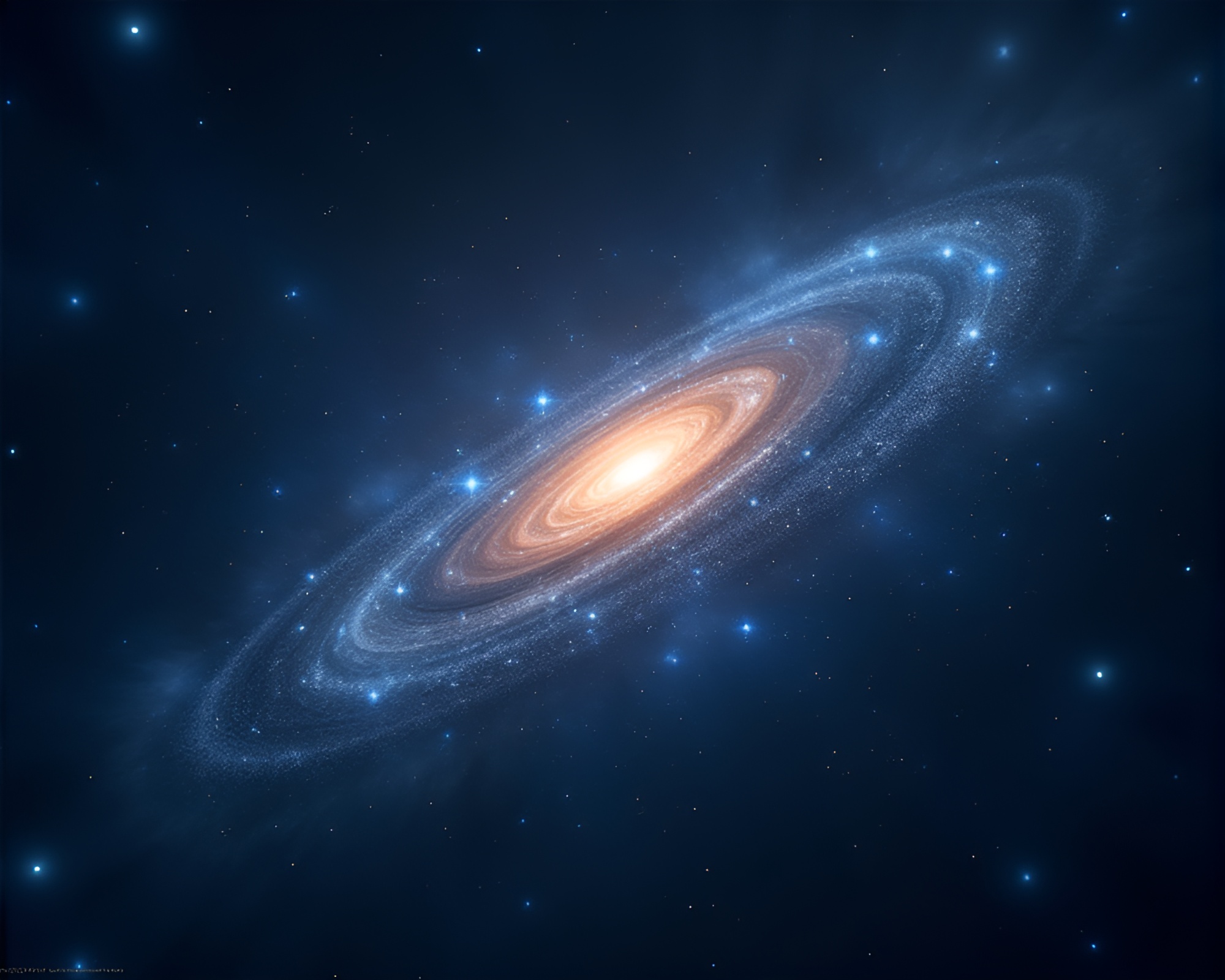 Mesmerizing Macro Starfield Photography: Vast Cosmos Captured in Detail – free AI stock image