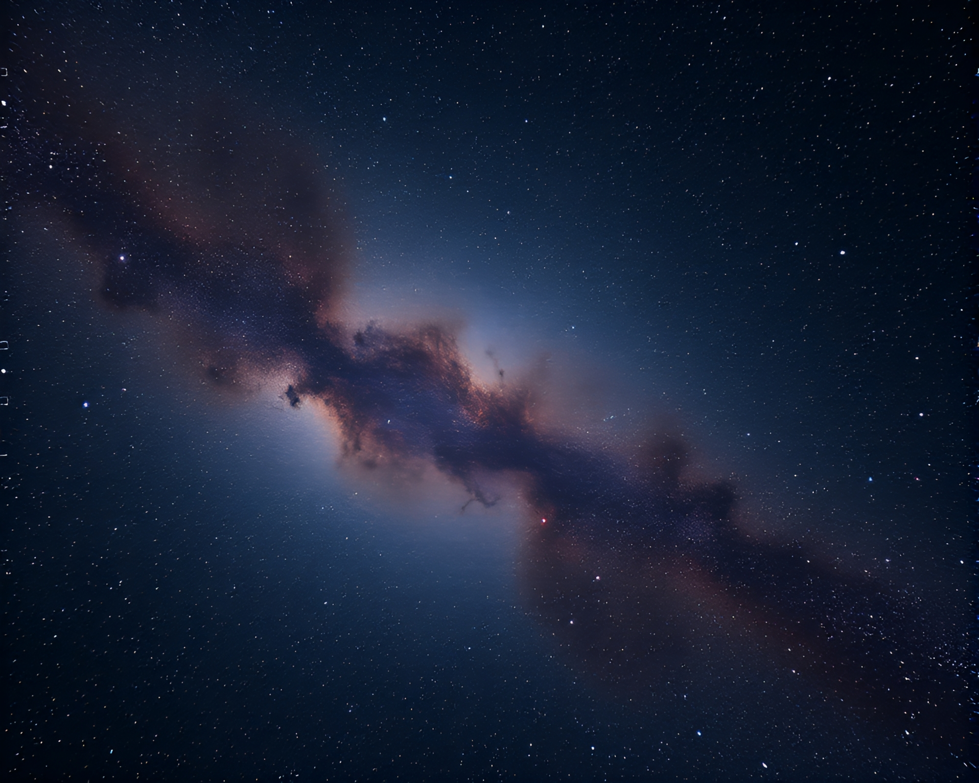 Endless CGI Starfield with Twinkling Stars and Nebulae – free AI stock image