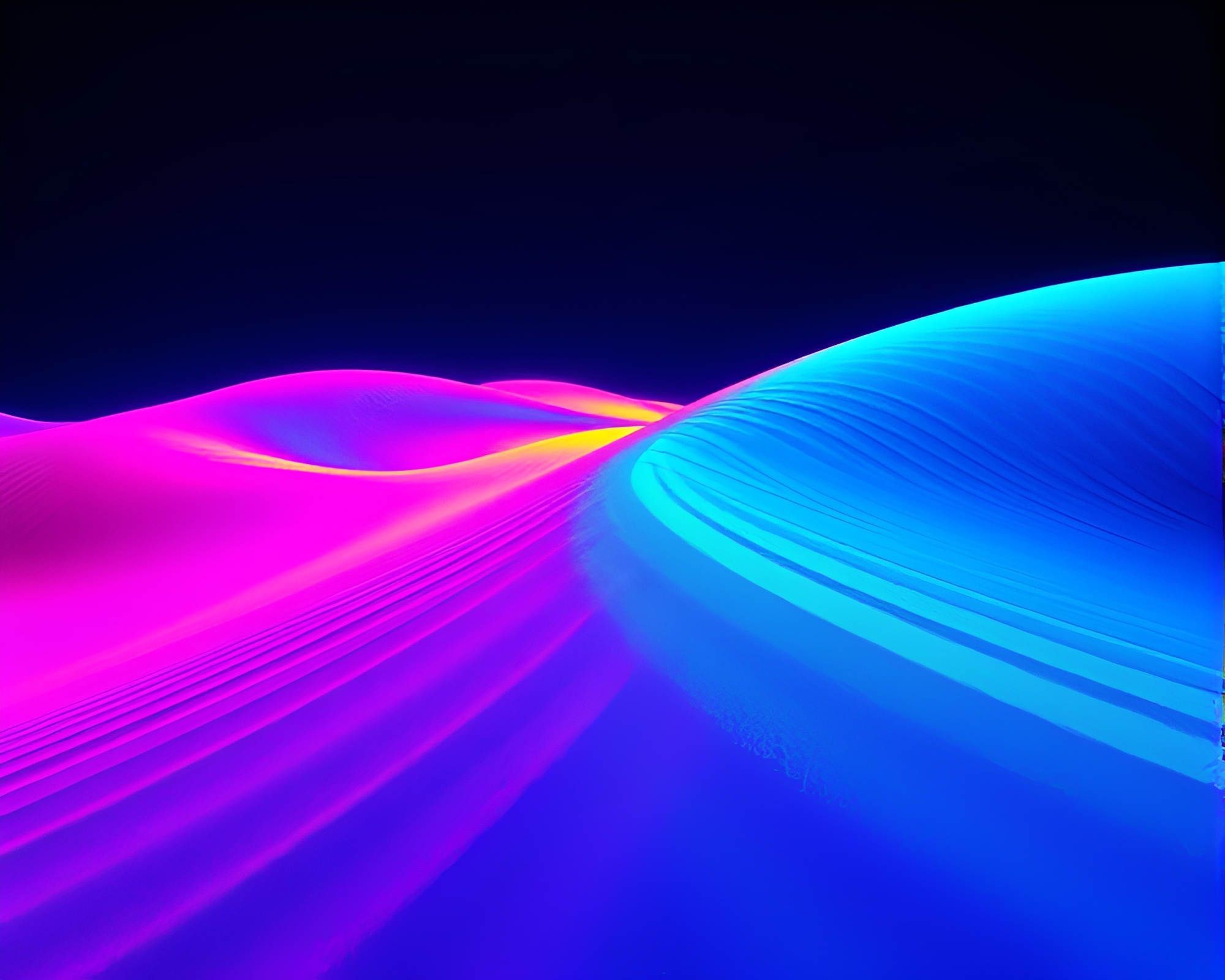 Neon Graffiti Art in Metallic Sand Desert – free AI stock image