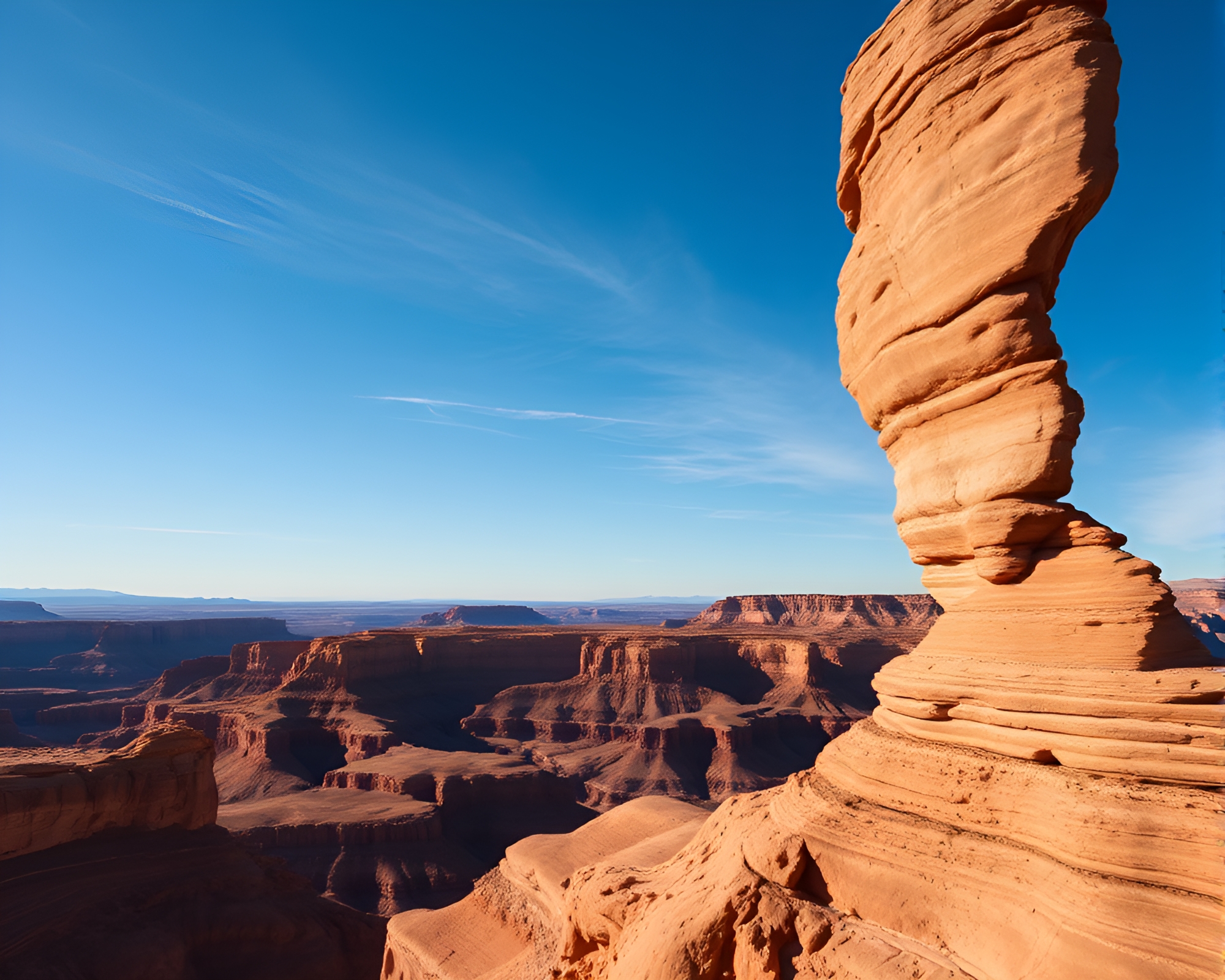 Sleek Obsidian Canyon: Minimalistic Ancient Beauty Captured in Time – free AI stock image