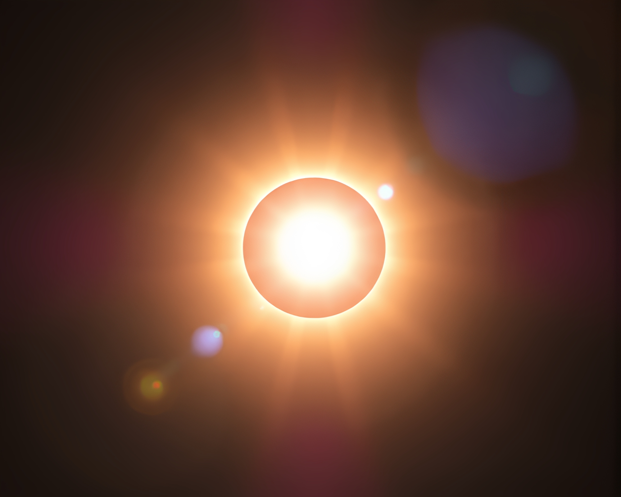 Majestic Solar Eclipse in Soft Pastel Hues – free AI stock image