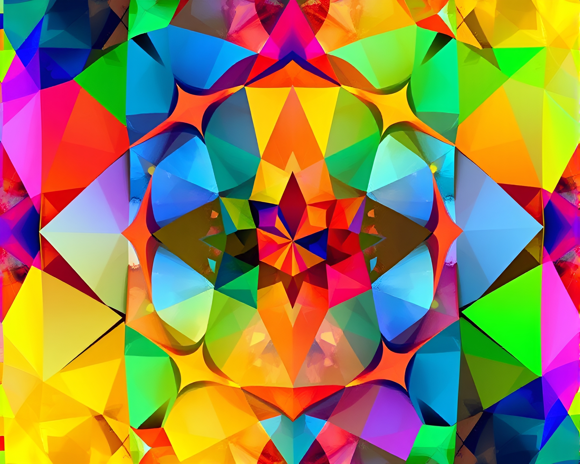 Stunning Abstract Artwork Featuring Geometric Shapes – free AI stock image