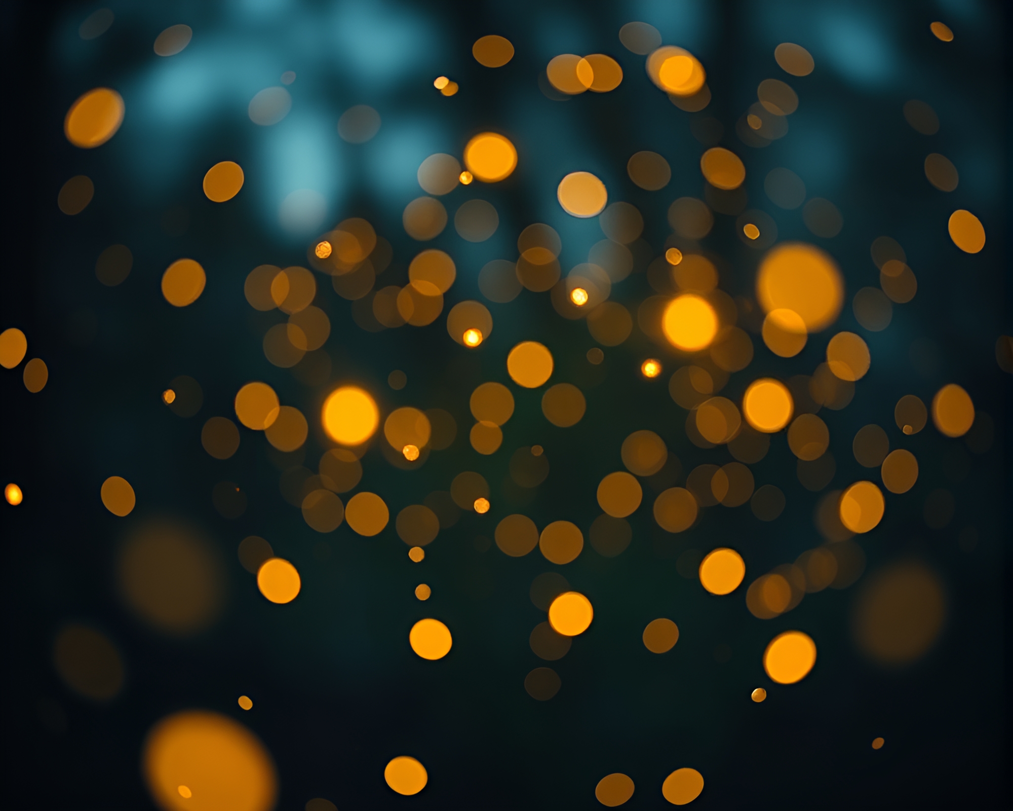 Glimmering Fireflies Dance in Serene Night – free AI stock image